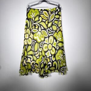 Cato Midi Skirt Size L Cottage Boho Mod Romantic Feminine